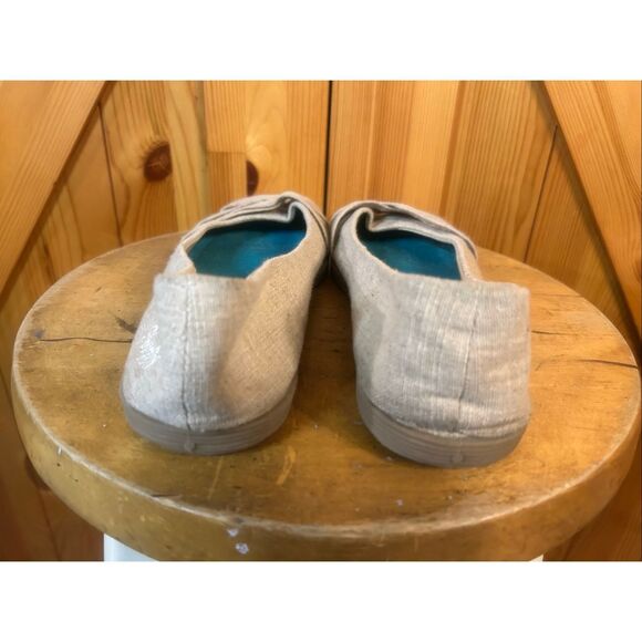 Blowfish Malibu 8.5 Ballet Flats Slip On Shoes Canvas Closed Round Toe - Picture 4 of 10
